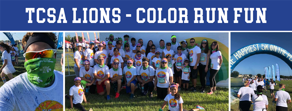 Color Run Fun with TCSA